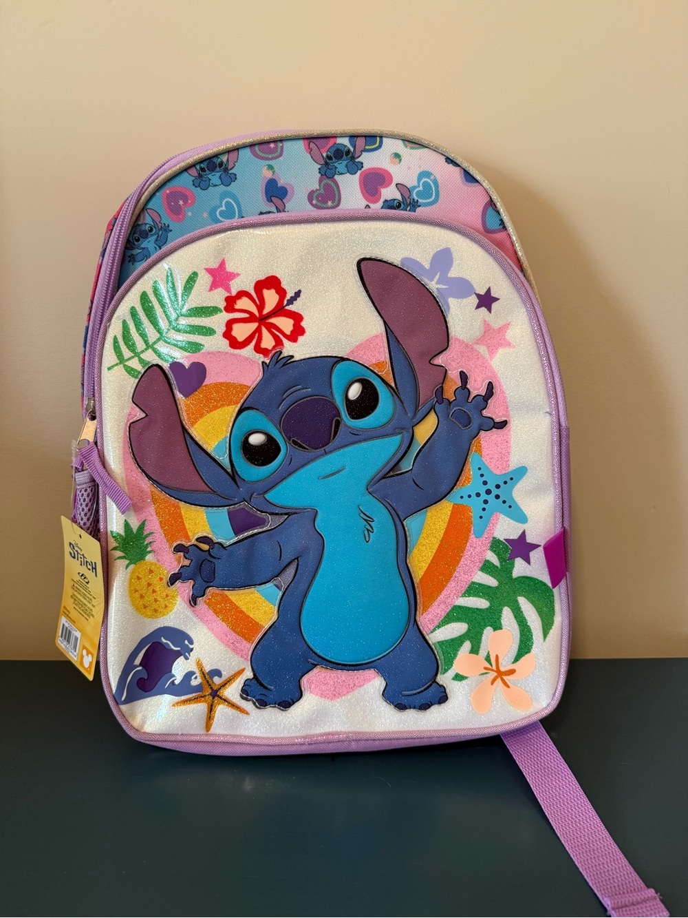 Disney Stitch Kids Backpack - Purple
